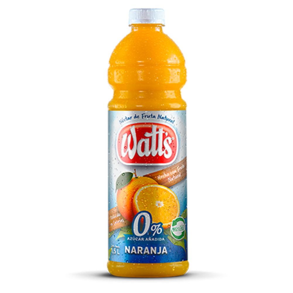Watt's Naranja 0% Pet 1.5 Lt