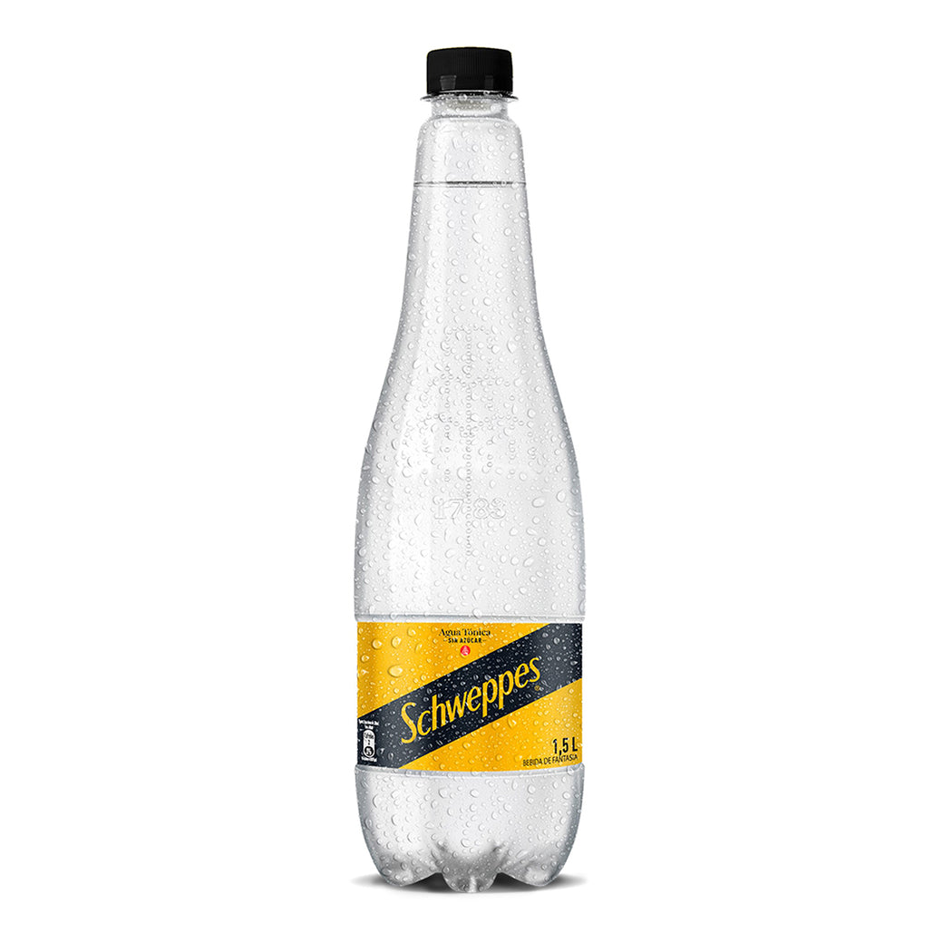 Schweppes Agua Tónica Sin Azúcar 1,5 Lt