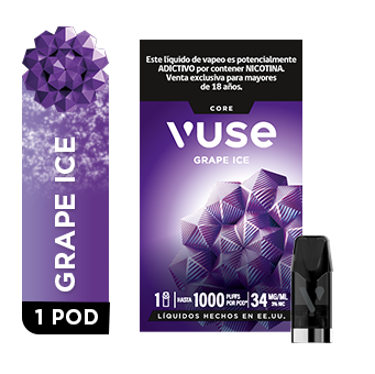 Recarga 1000 Puffs Grape Ice