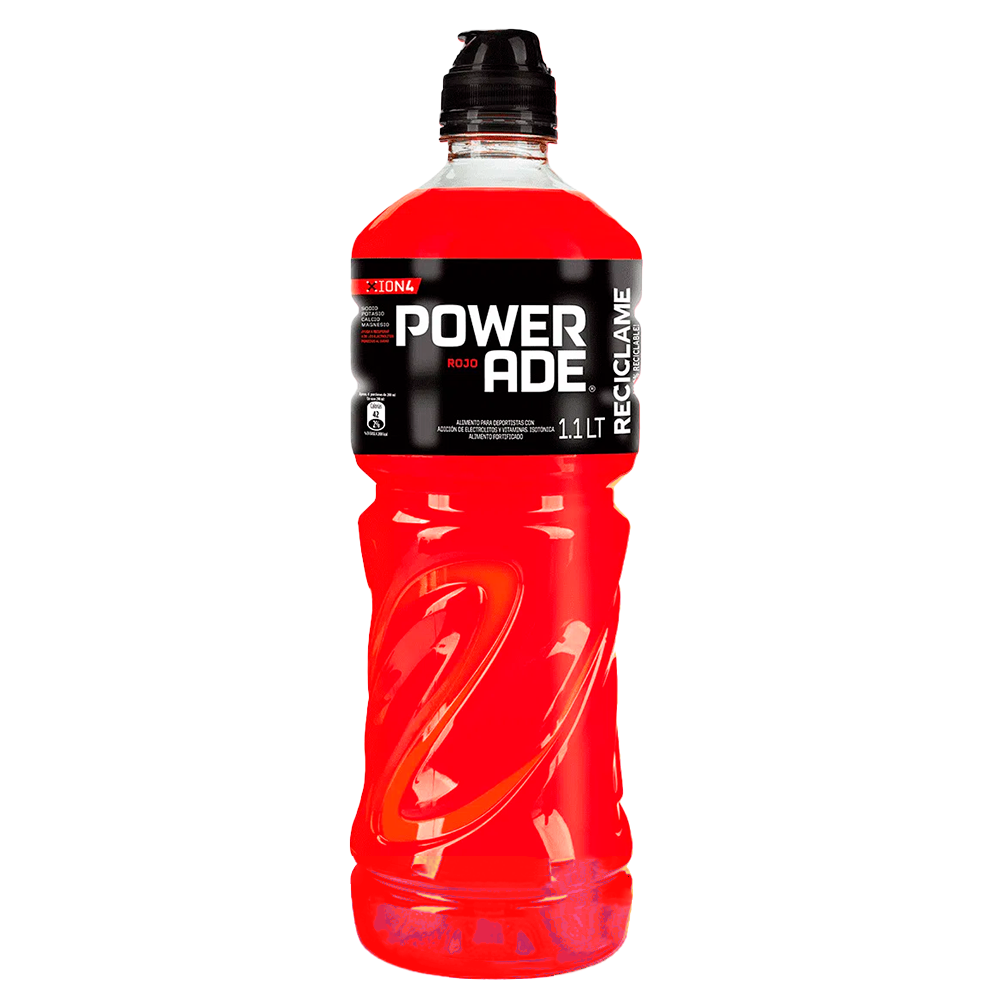Powerade Rojo 1,1 Lt