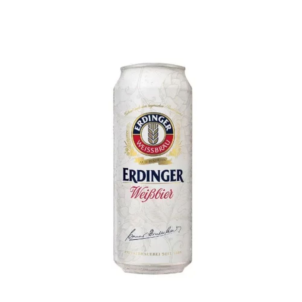 4x Cerveza Erdinger Weissbier 500cc