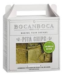 Bocanboca Pita Chips Matcha 120 gr