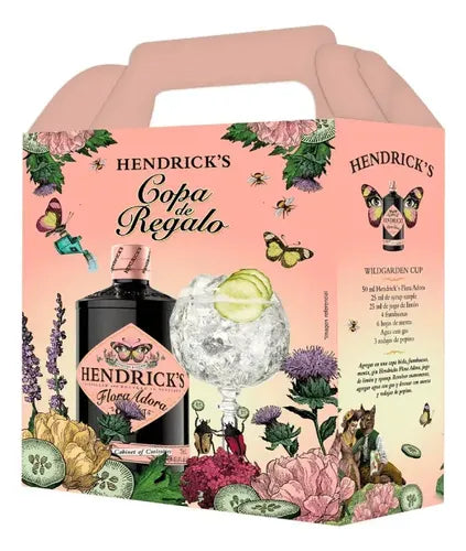 Pack Hendricks Flora Adora 700cc + Copa