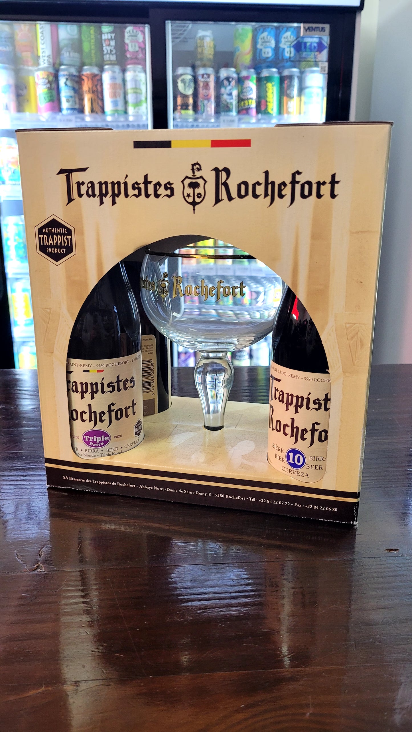 Pack Trappistes Rochefort 4 bot + Copa